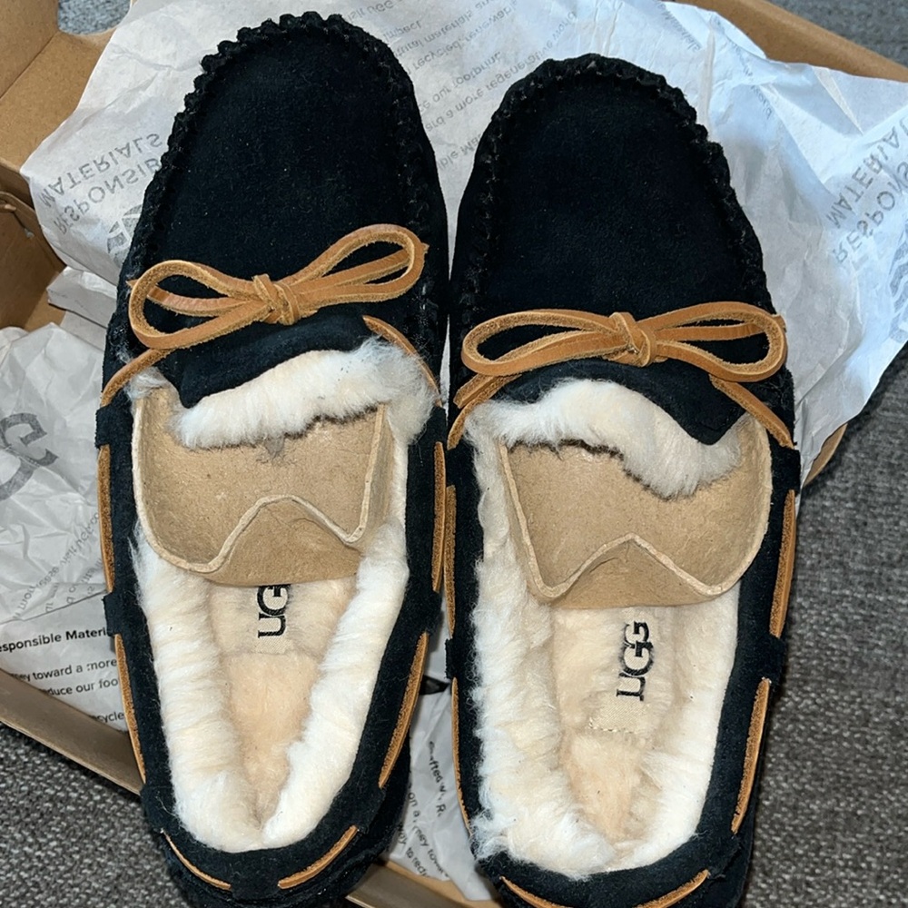 Ugg Moccasin Slippers.